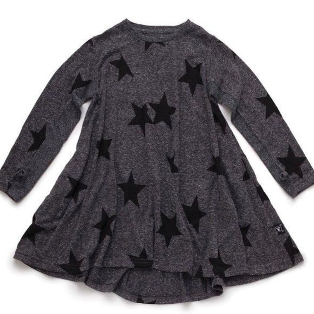 nununu 360 Star Dress Swing Long Sleeve
